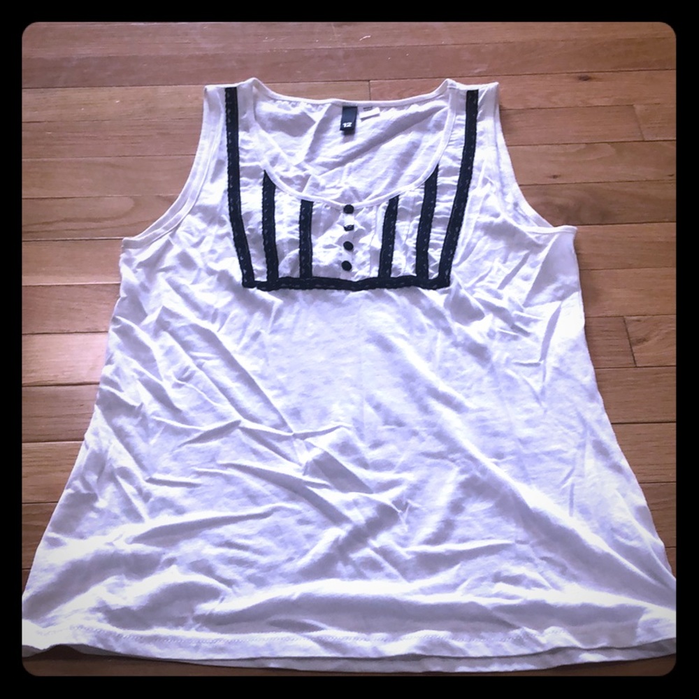 H&M Bib Lace Top
